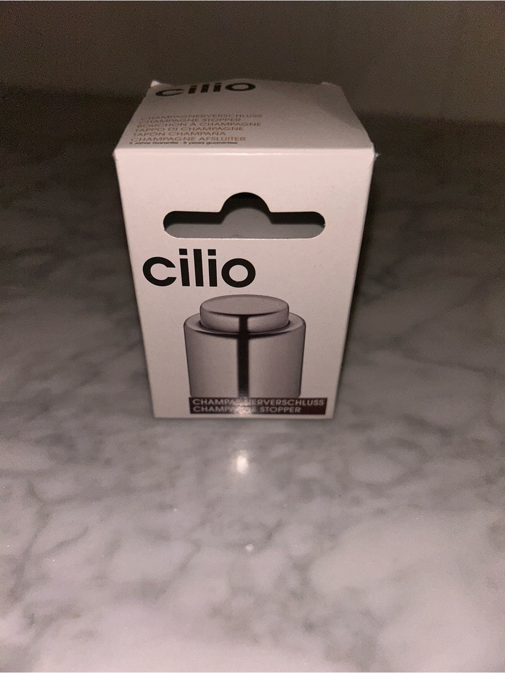 Champagne Stopper - Stainless Steel Finish